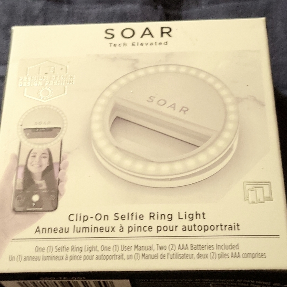 Soar light ring for phone